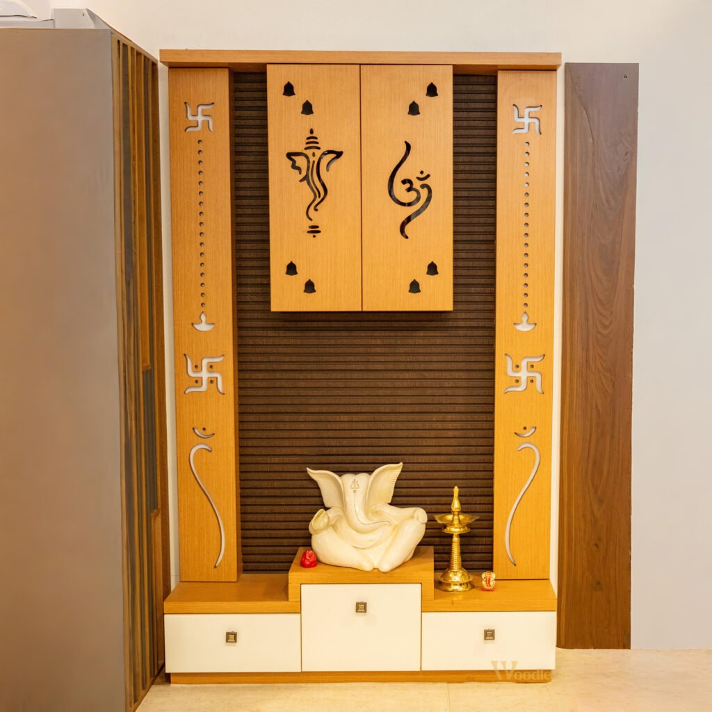 pooja room design in trivandrum